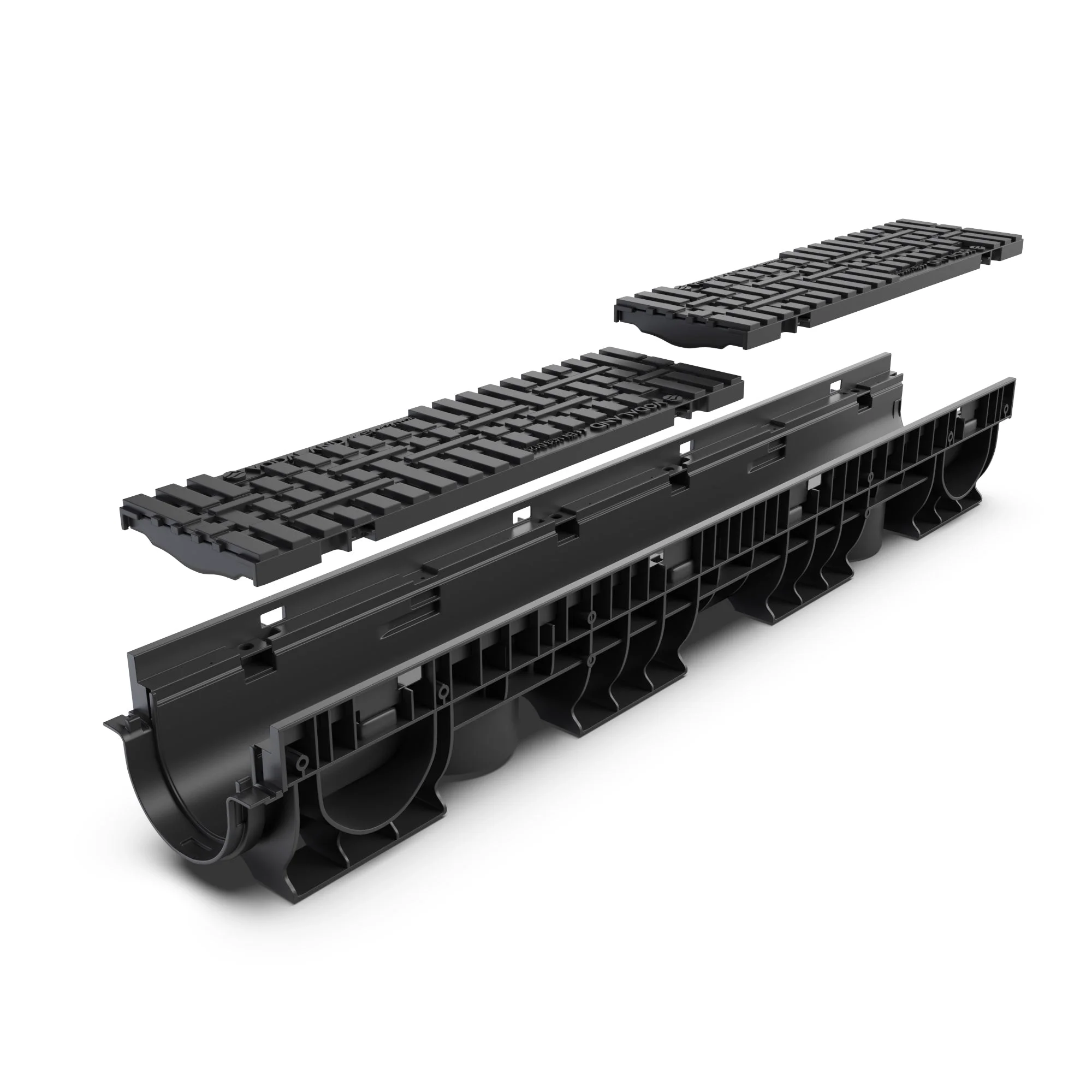 תעלת BASE DN100 עם רשת פלסטיק למעמס B125 בעלת תקן נגישות